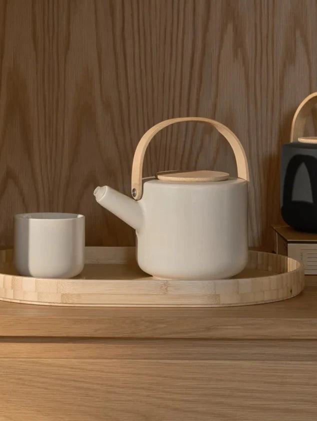 STELTON Theo Teapot | 1.25L | Sand